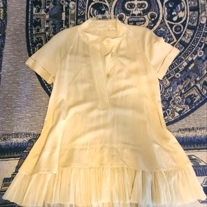 Donna Karen raw sick blouse